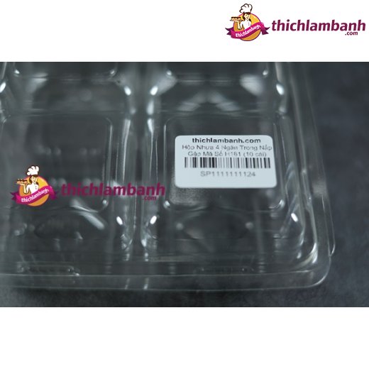 Hộp Nhựa 4 Ngăn Trong Nắp Gập Mã Số H161