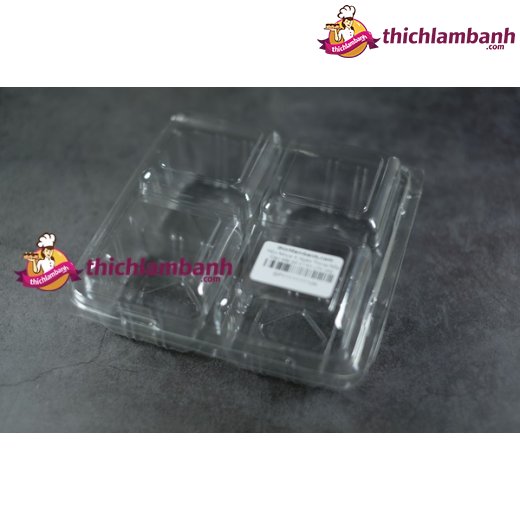 Hộp Nhựa 4 Ngăn Trong Nắp Gập Mã Số H161