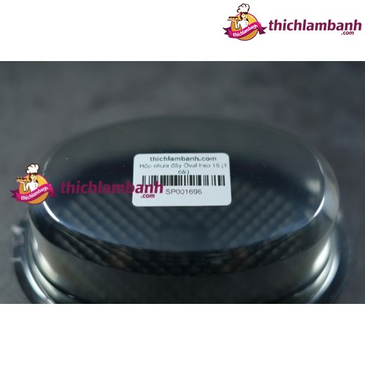 Hộp nhựa đậy oval heo 16
