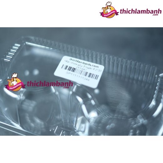 Hộp nhựa gập 2 ngăn FJ133