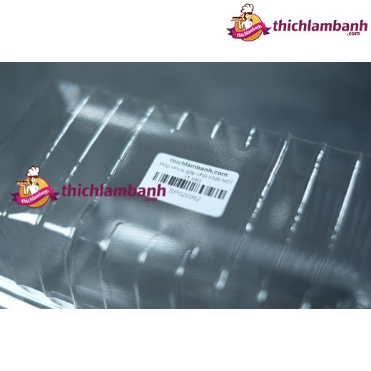Hộp nhựa gập chữ nhật H07