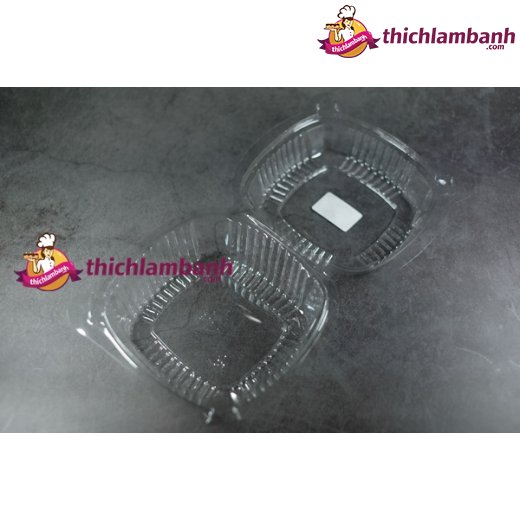 Hộp nhựa gập vuông H129