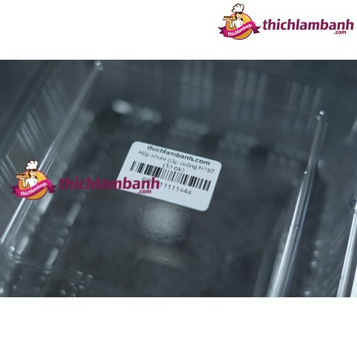 Hộp nhựa gập vuông H152