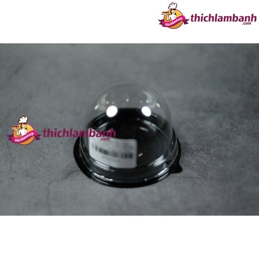 Hộp nhựa tròn XY68 nắp đậy bánh 50-75gr