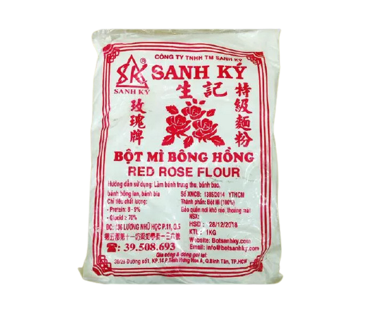 Bột mì Bông Hồng Đỏ Sanh Ký 1 Kg