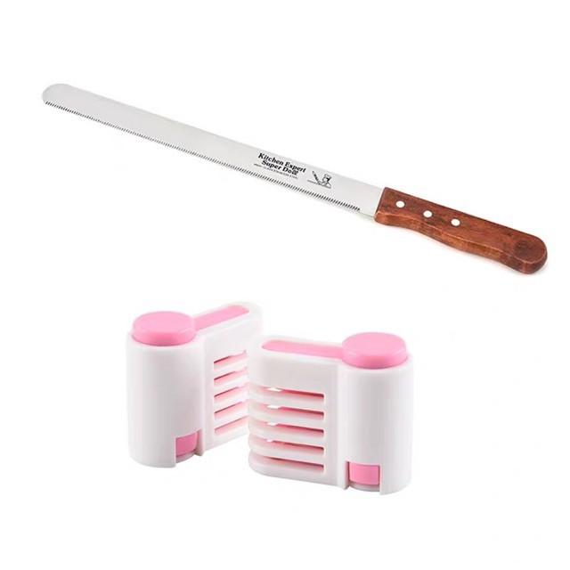 Bộ 2 kẹp dao chia tầng bánh