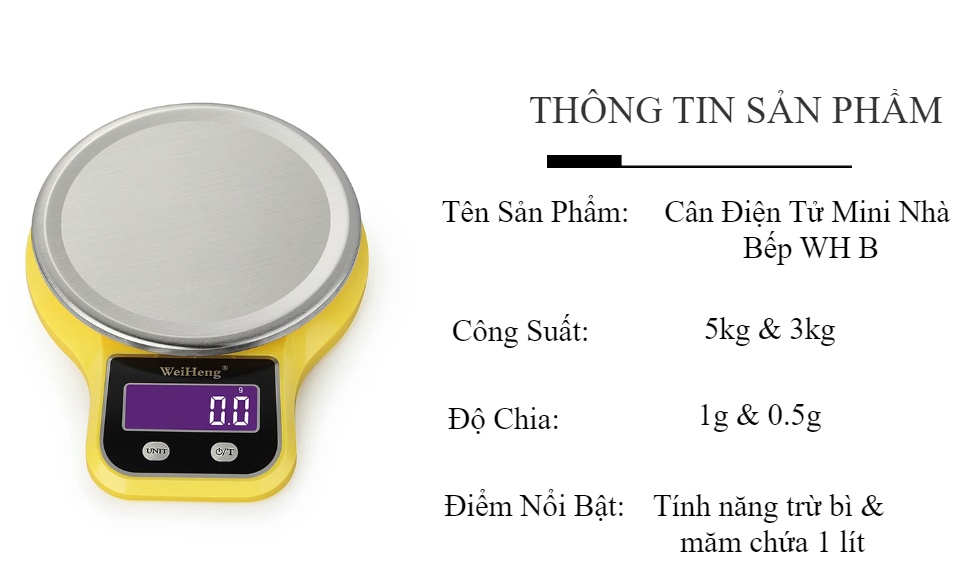 Cân điện tử WH B21