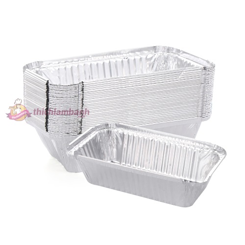 Bộ 10 khay giấy bạc 1650 có nắp