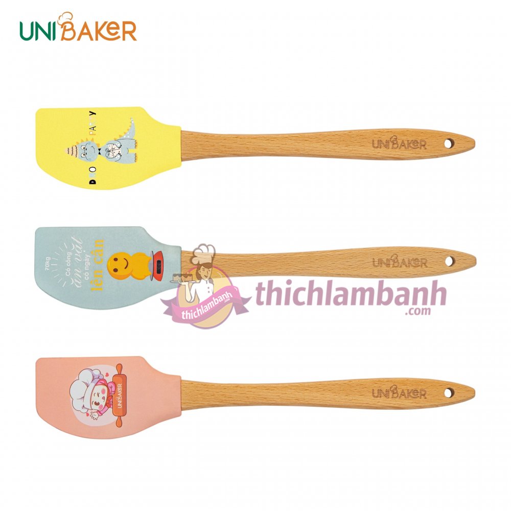 Vét / Spatula silicon UNIBAKER MB198