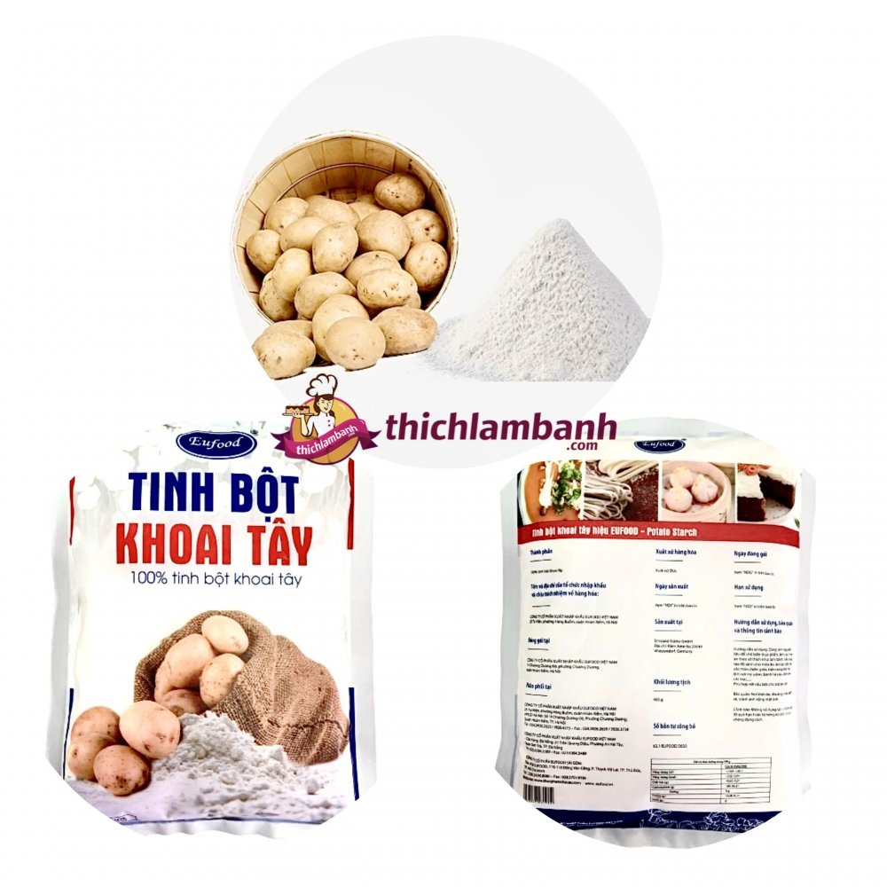 Tinh Bột Khoai Tây Eufood 400g