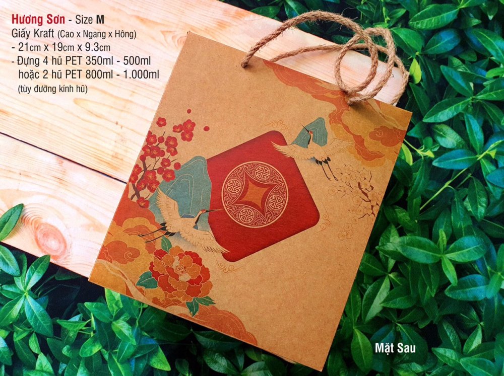 Hộp giấy kraft Hương Sơn M