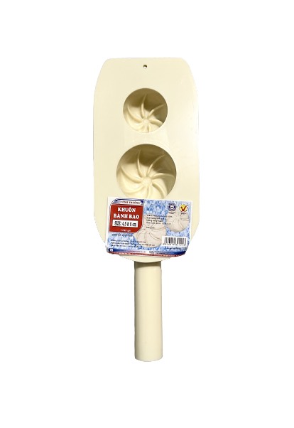 Khuôn bánh bao đôi 2 bánh 4.5cm và 6cm