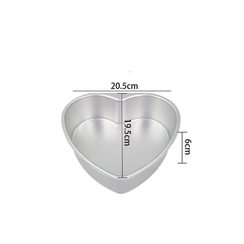 Khuôn tim nhôm đúc đế rời 8 inch
