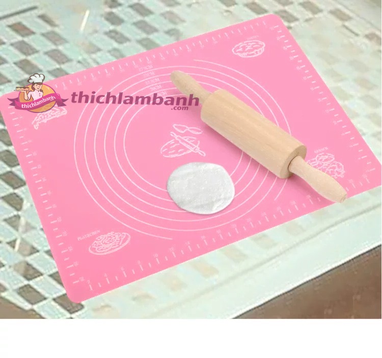 Baking mat - Tấm cán bột 30 x 40 cm