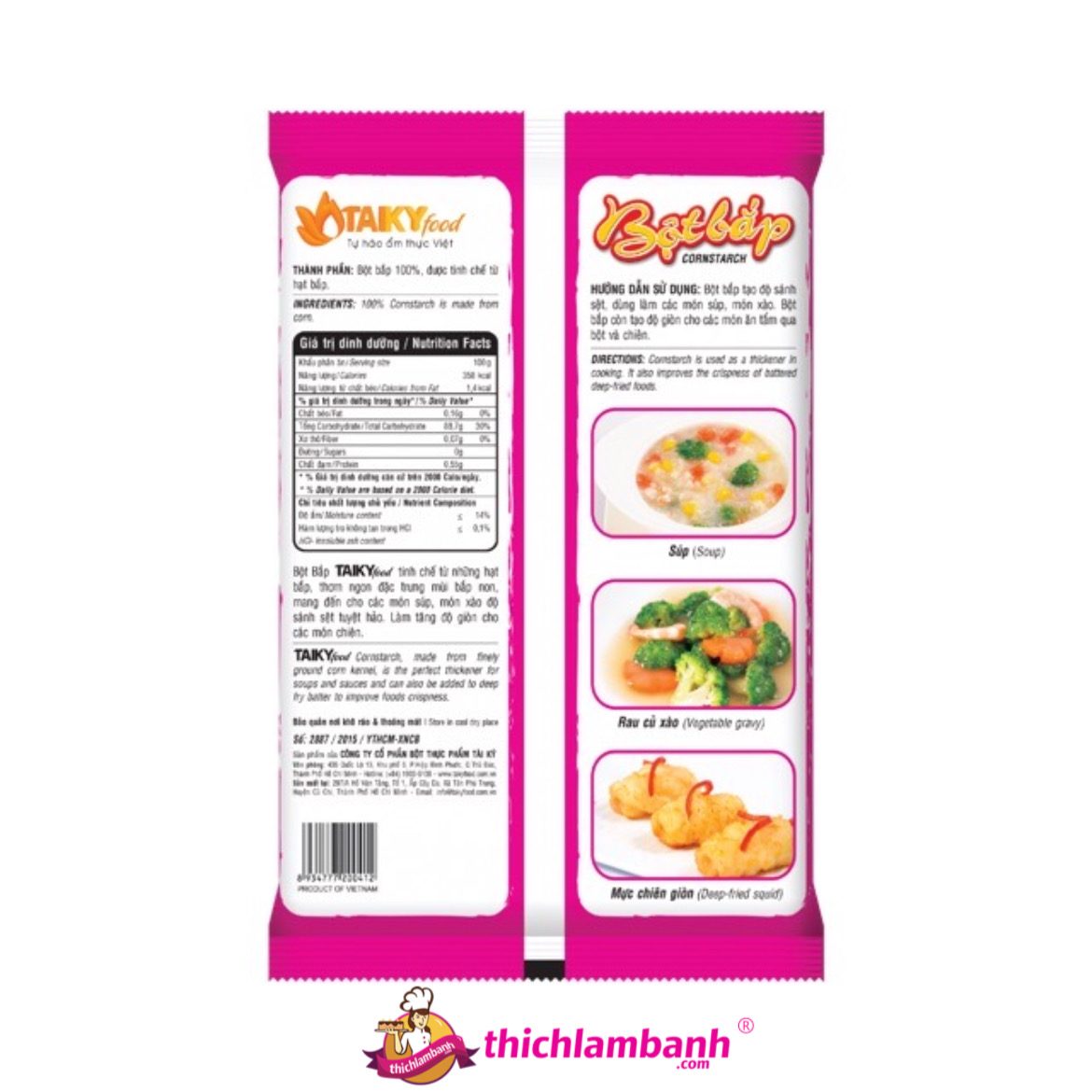 Bột Bắp Tài Ký (150g)