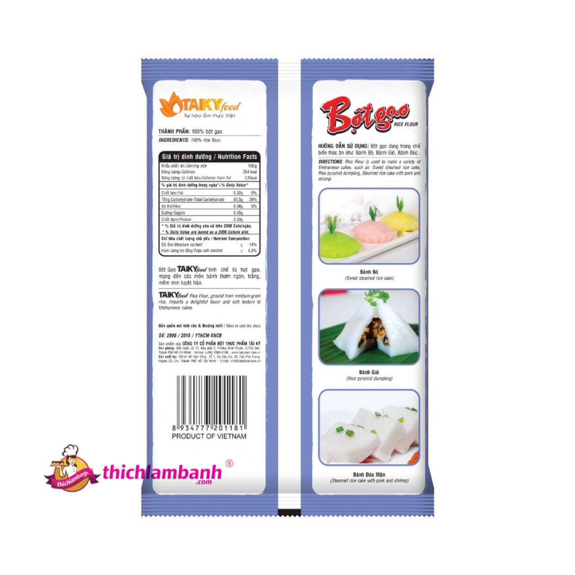 Bột Gạo Tài Ký 400gr