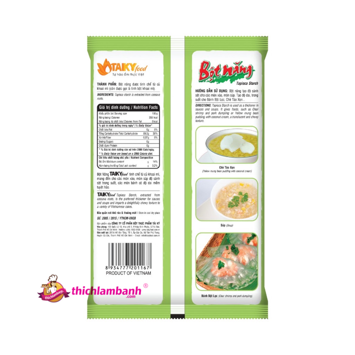 Bột Năng Tài Ký (400g)