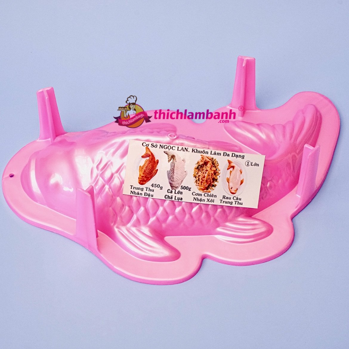 Khuôn cá chép nhựa có chân nhiều kích thước