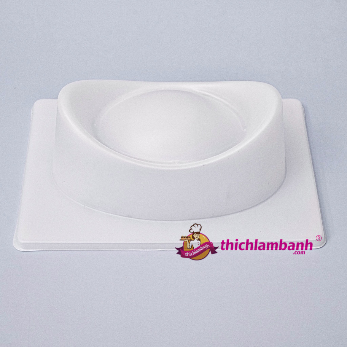 Khuôn nhựa trắng rau câu thỏi vàng lớn