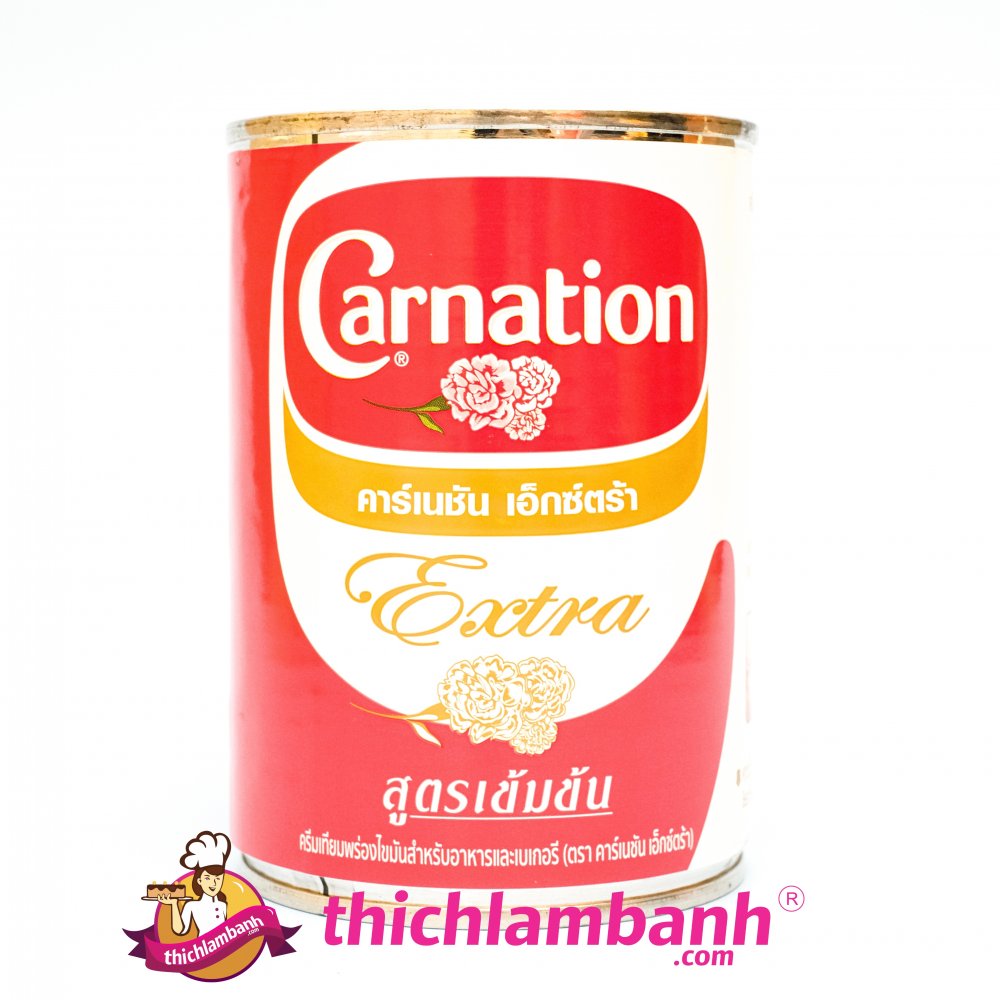 Sữa Tươi Béo Carnation (sữa 3 bông)Thái Lan 385g