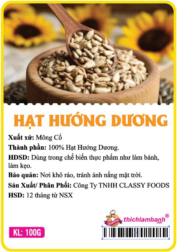 Hạt hướng dương tách vỏ
