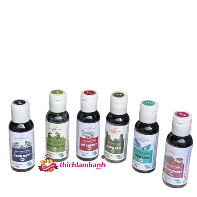 Màu siro Unicorn 60G - màu thực phẩm làm bánh
