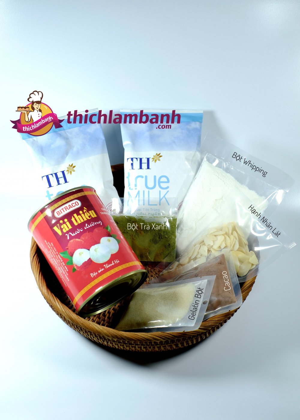 Combo Chè Khúc Bạch (whipping bột)