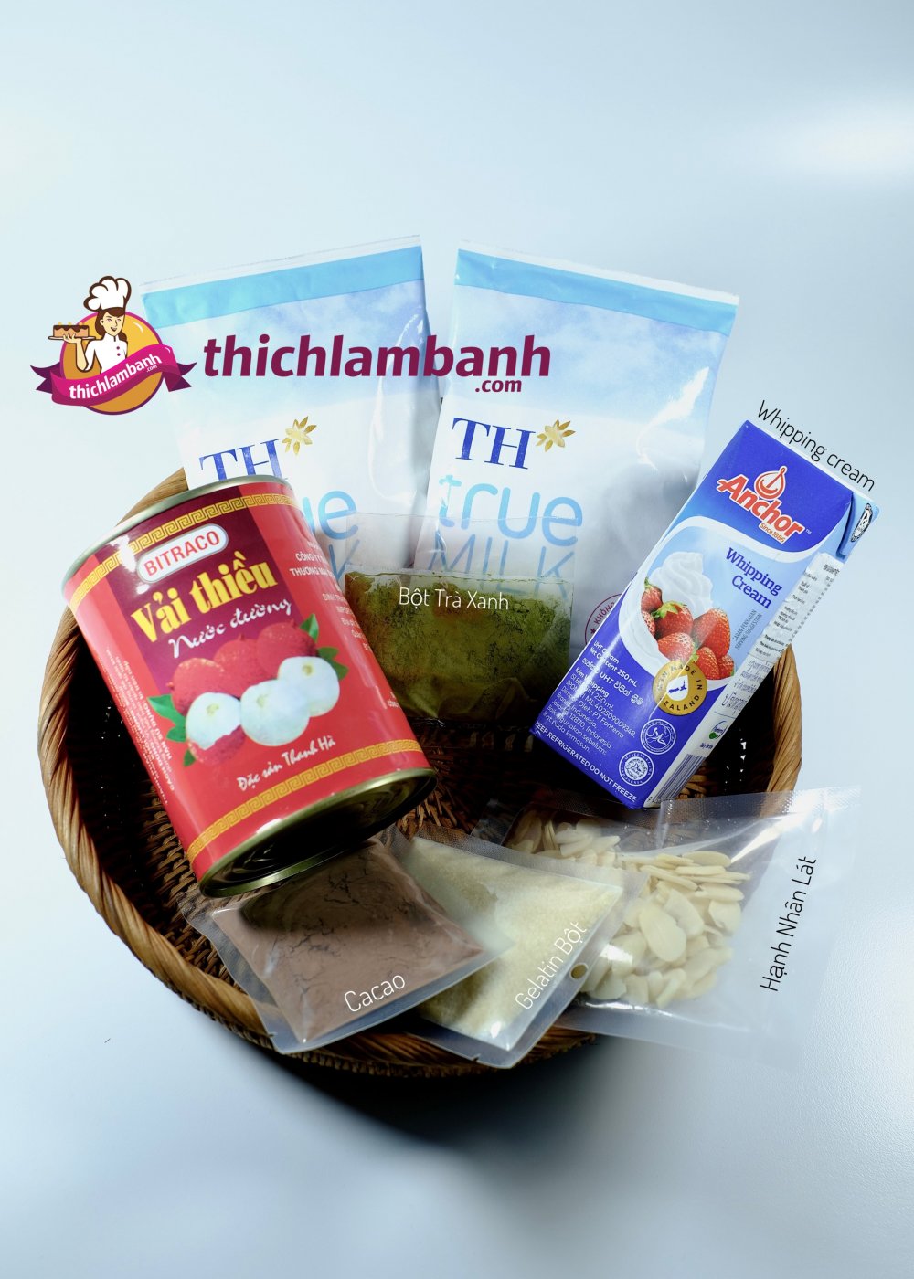 Combo Chè Khúc Bạch (whipping nước)