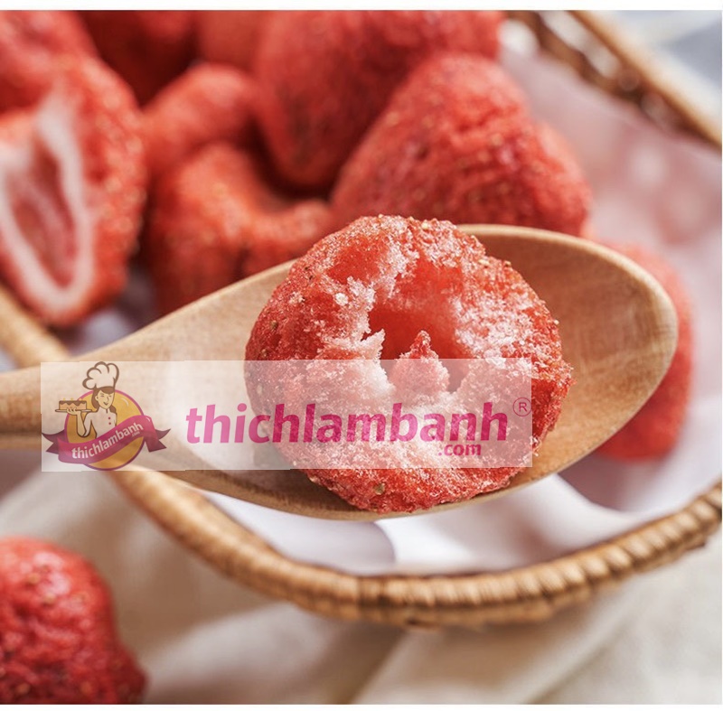 Dâu Tây Nguyên Quả Sấy Giòn 50g