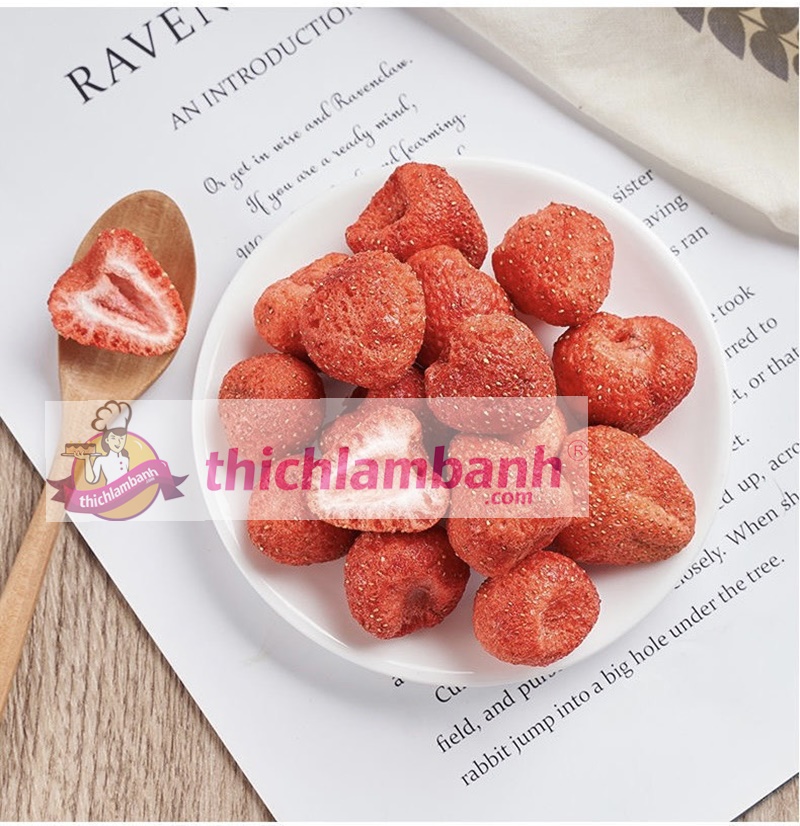 Dâu Tây Nguyên Quả Sấy Giòn 50g