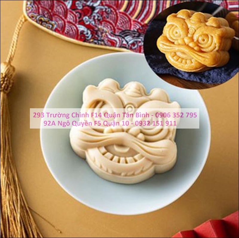 Khuôn lò xo trung thu 1 mặt kỳ lân 150g