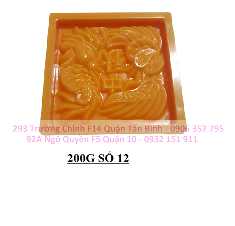 200g Khuôn Trung Thu Nướng-DẻoVĩnh Trường
