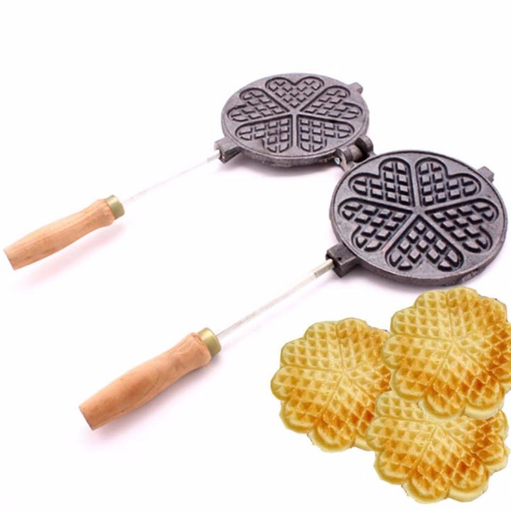 Khuôn bánh kẹp hoa tàn ong chống dính nhỏ 14 cm