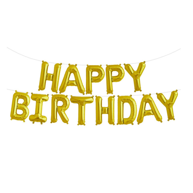 Bộ bóng chữ Happy Birthday - Trang trí sinh nhật