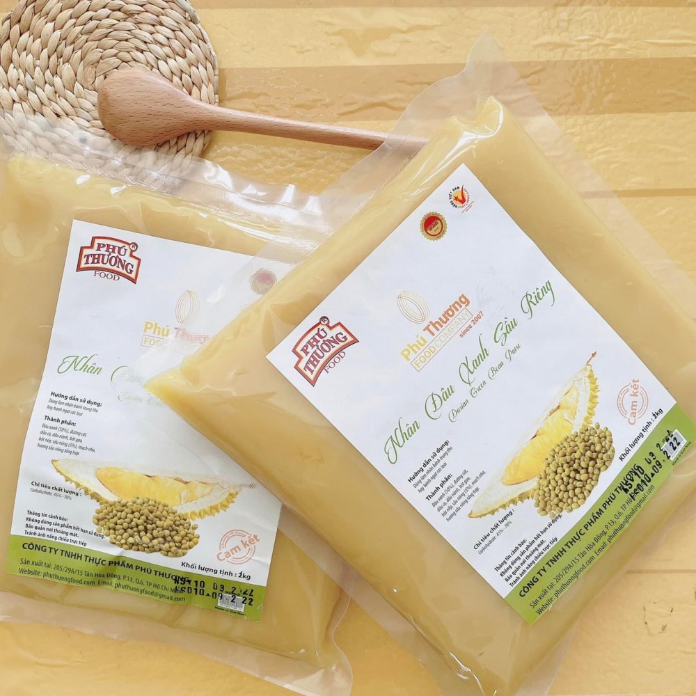 Sầu Riêng - Nhân sên sẵn bánh trung thu Phú Thương 1KG