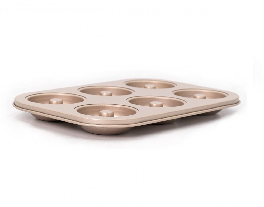 Khuôn Nướng 6 Bánh Donut Unibaker MB820