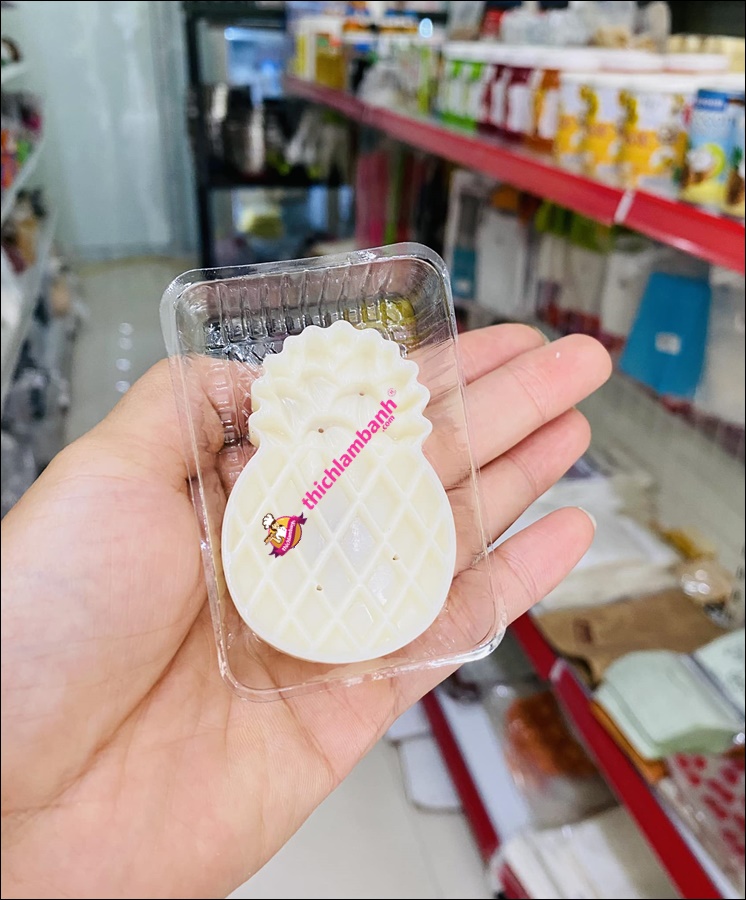 Khay nhựa đựng bánh dứa 100 cái