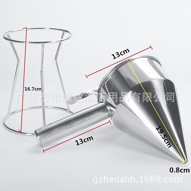 Phễu rót bột / sốt inox