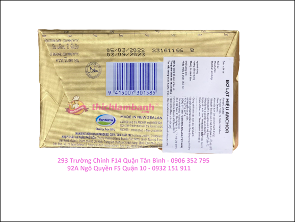 Bơ lạt Anchor 227gr