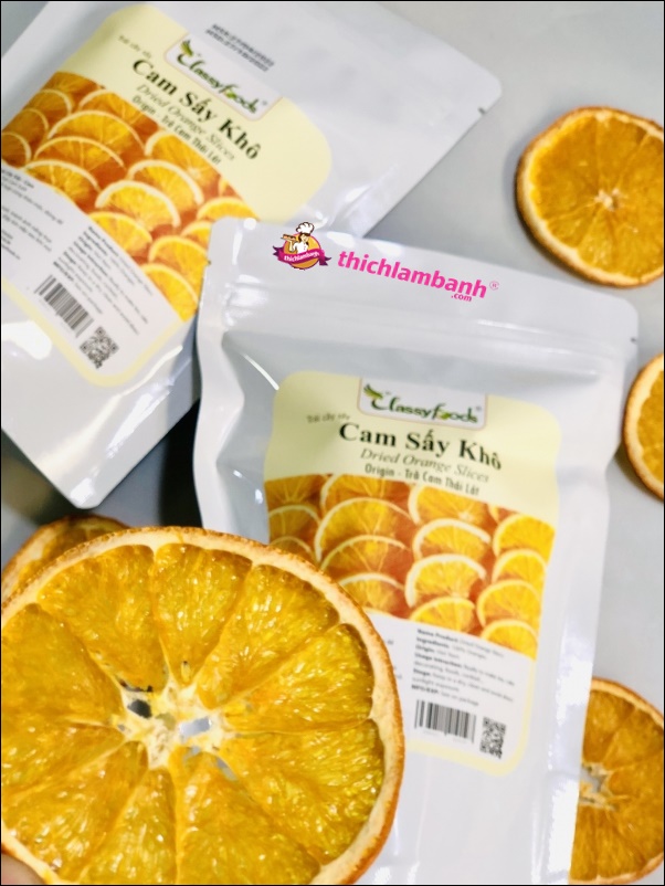 Cam lát sấy khô classyfood 100g