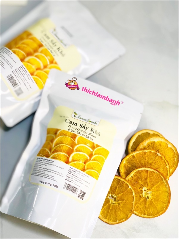 Cam lát sấy khô classyfood 100g
