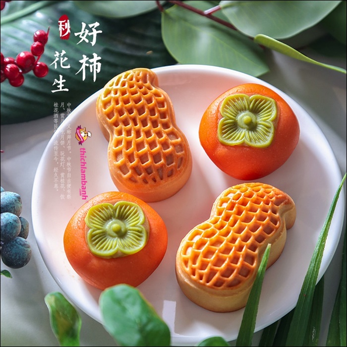 Khuôn lò xo hình hạt đậu phộng, củ lạc 50g