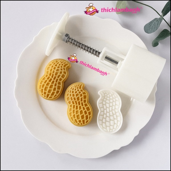 Khuôn lò xo hình hạt đậu phộng, củ lạc 50g