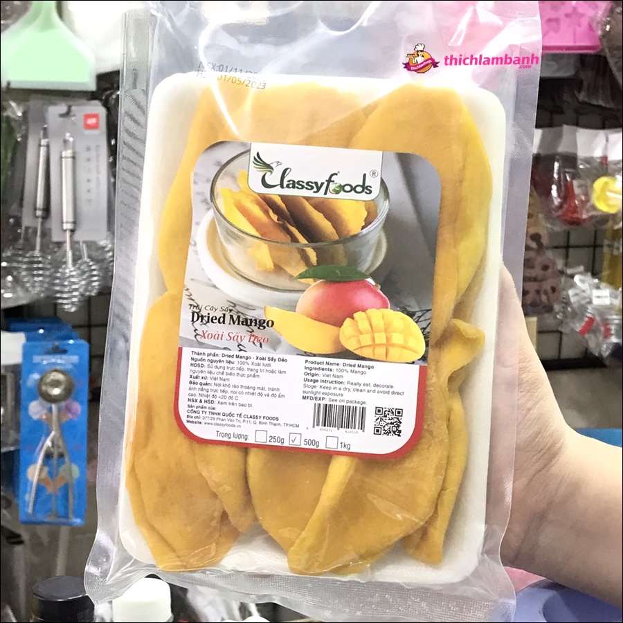 Xoài sấy dẻo classyfood