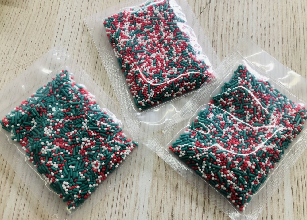 Bông đường bi đủ màu giáng sinh 20 gr