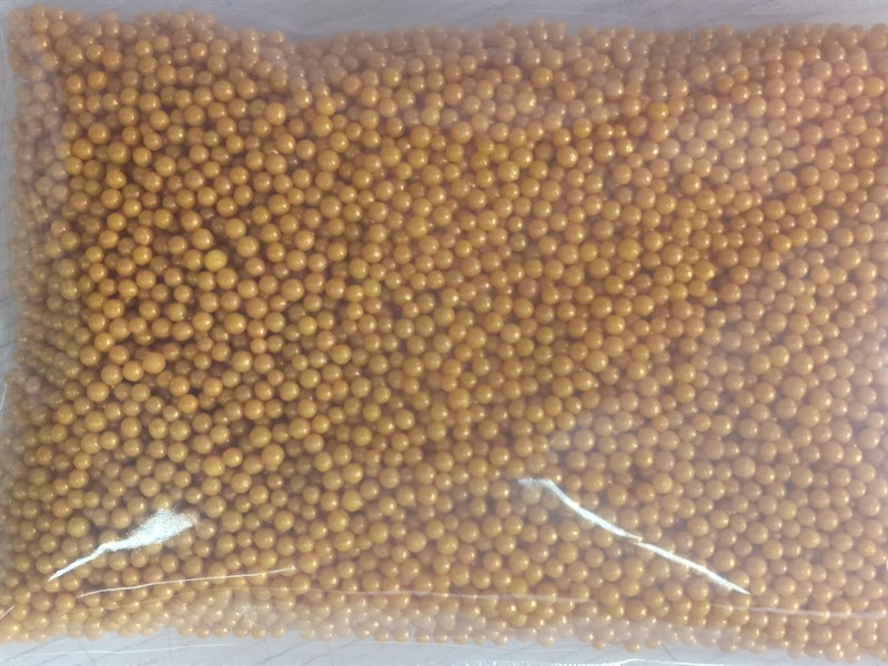 Kẹo nhũ bi vàng 2mm
