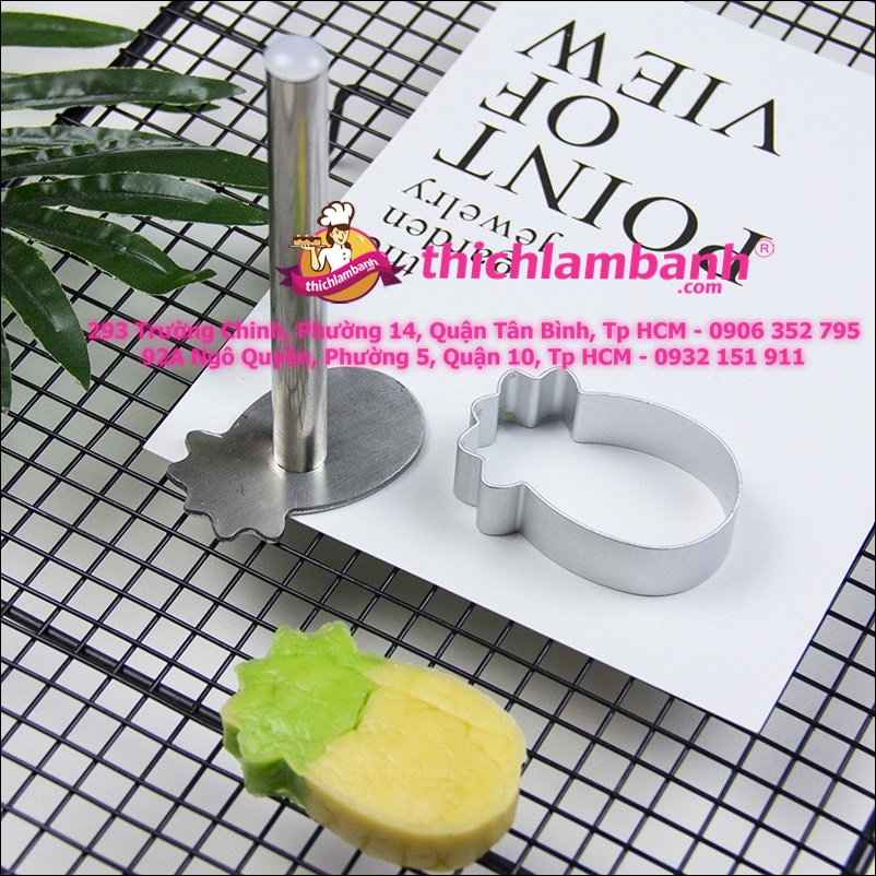 Cây Nhấn Bánh Dứa Hình Trái Dứa