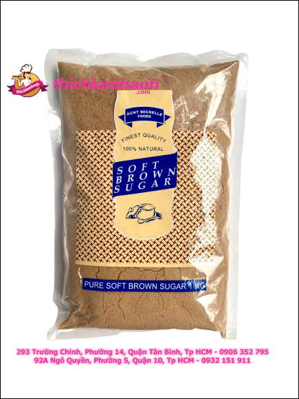 Đường nâu mịn Aunt Michelle 1KG