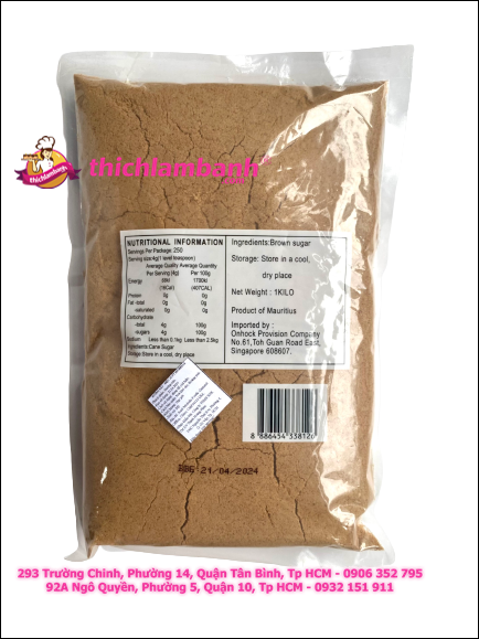 Đường nâu mịn Aunt Michelle 1KG
