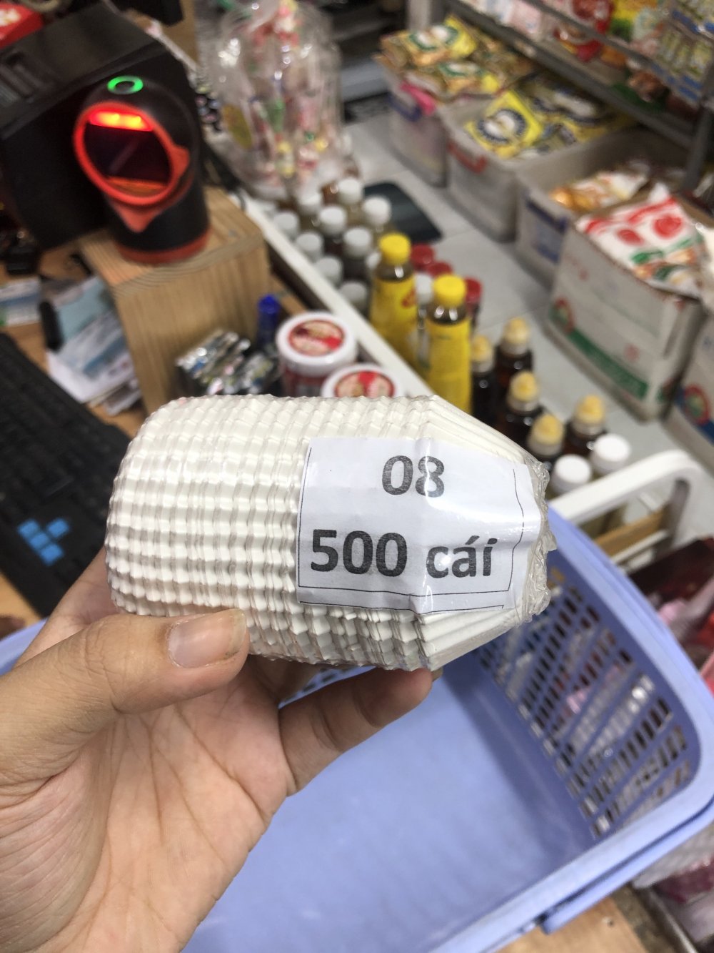 Giấy lót bánh cupcake C8 Trắng (350 cái)